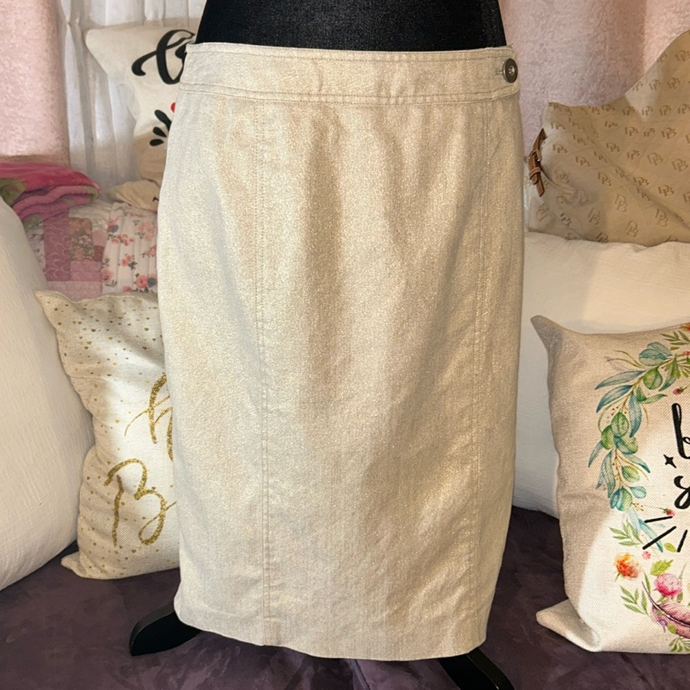 David Meister Size 8 Pencil Skirt
